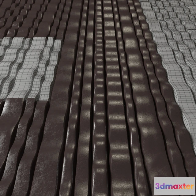 1592874 - decoration - 3D panel Matrix Real 3D Max