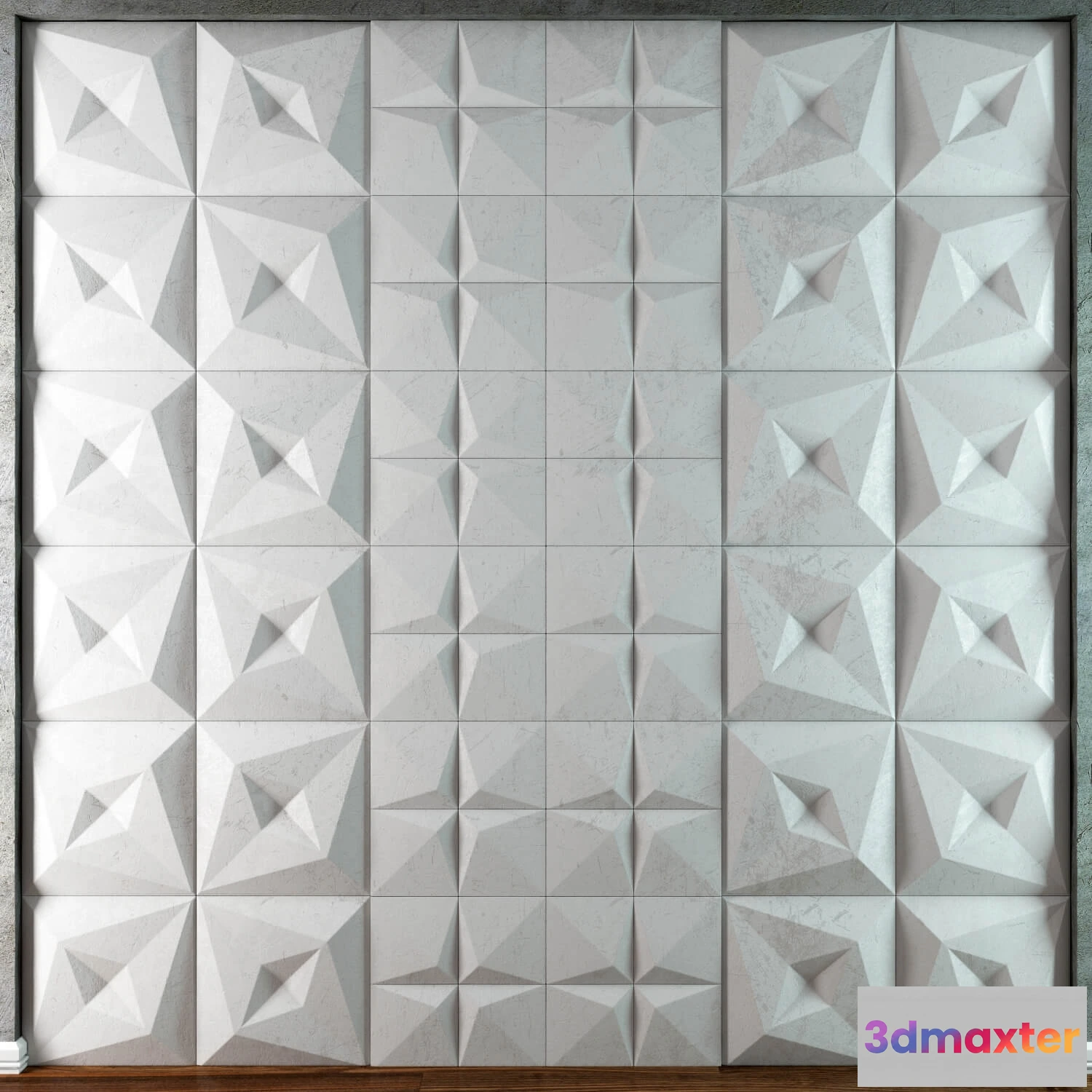 1592876 - decoration - 3D panels Set 9 Subberjean 3D Max