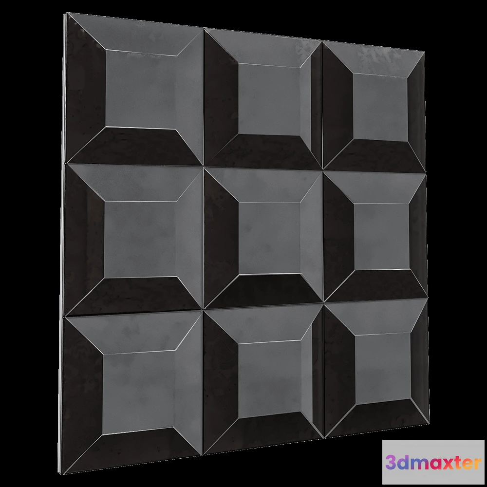 1592902 - Vanakat Armenian Obsidian - Wall panel 03 3D Max