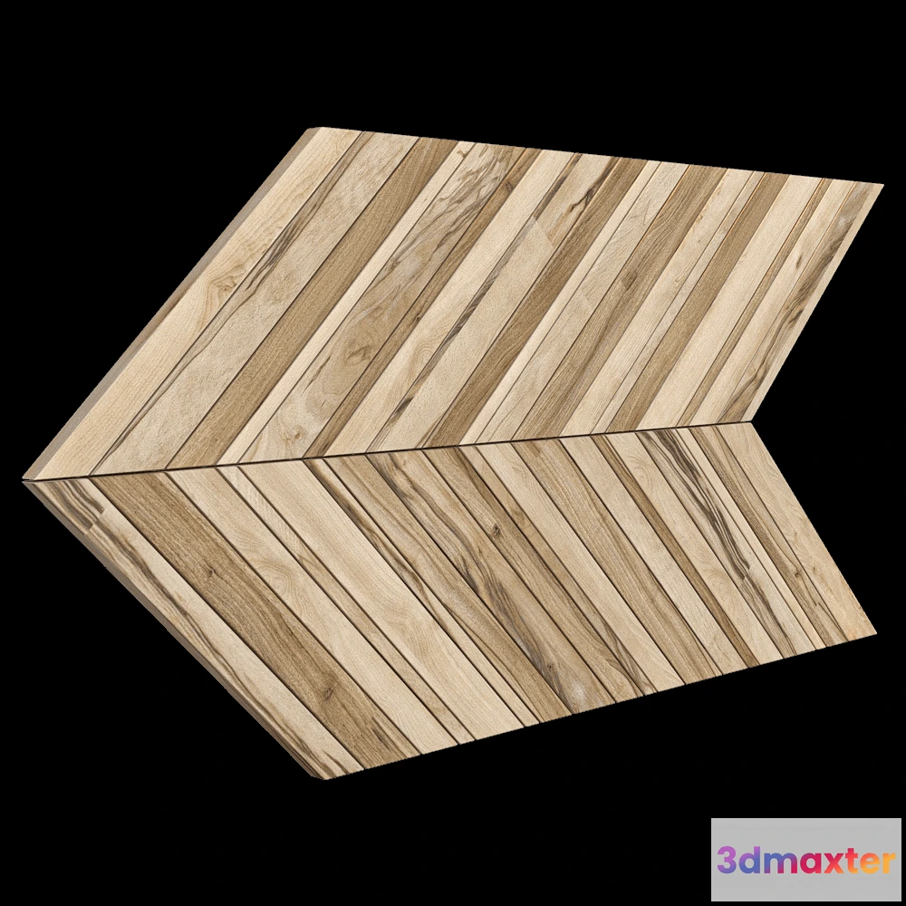 1592952 - YourFoRest - Wooden panel French Fir Zebra 3D Max