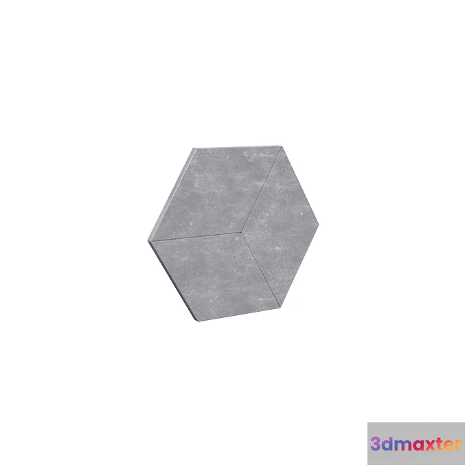 1592962 - Петро Бетон - Concrete tile 3D Max