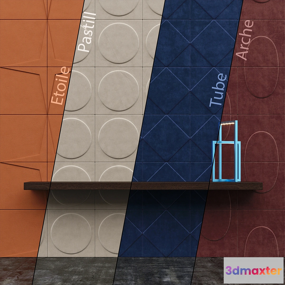 656267 - CUIR AU CARRE Wall Panels Part 2 - No.2