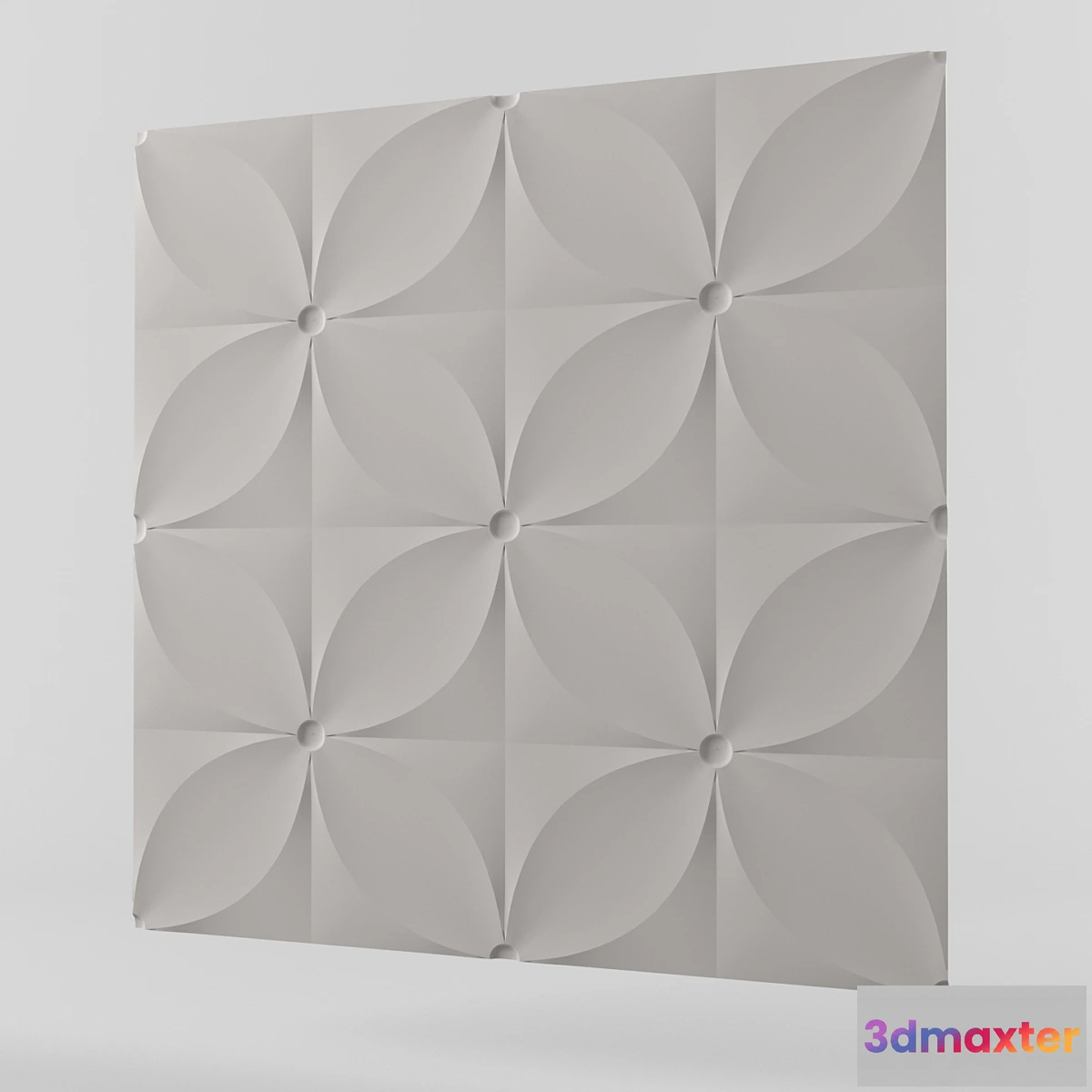 668345 - Gypsum panel 3D Star