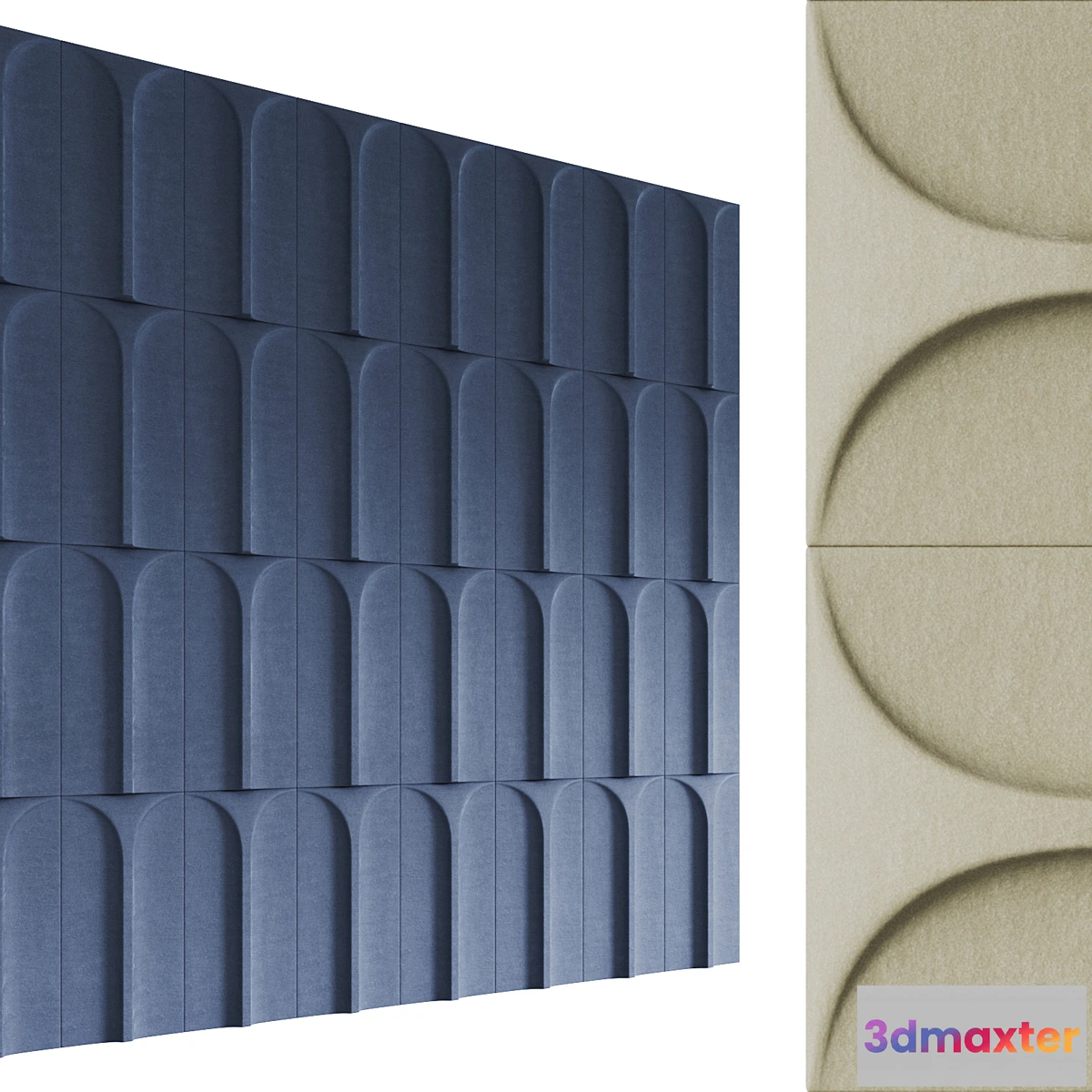 682120 - Arc Acoustic Wall Panel by Stone