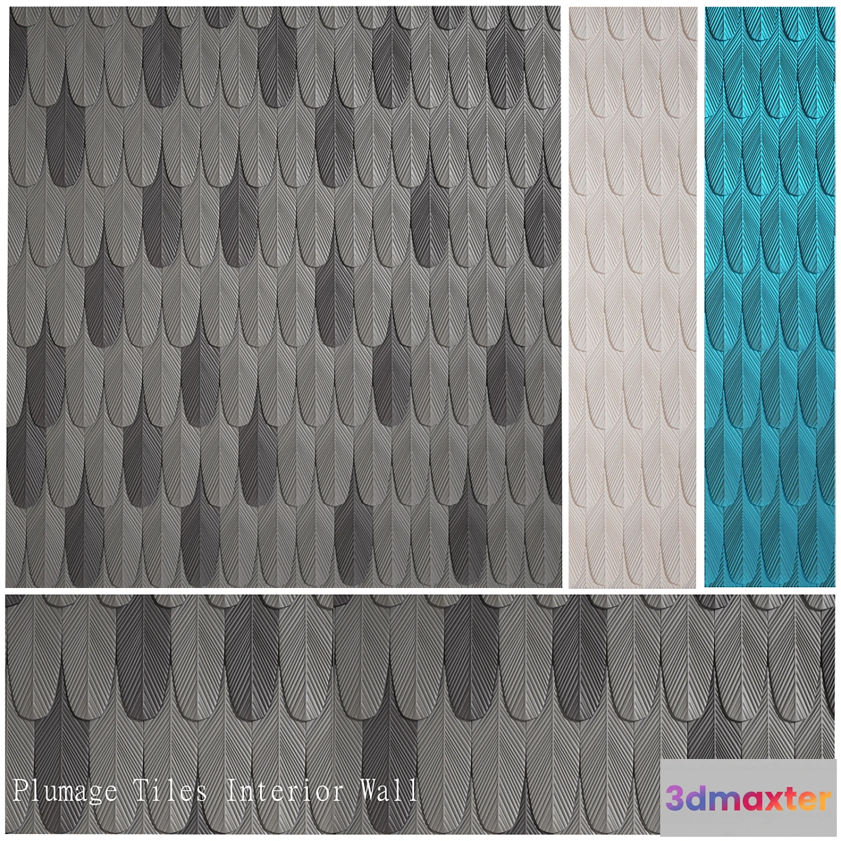 705104 - Plumage Tiles Interior Wall