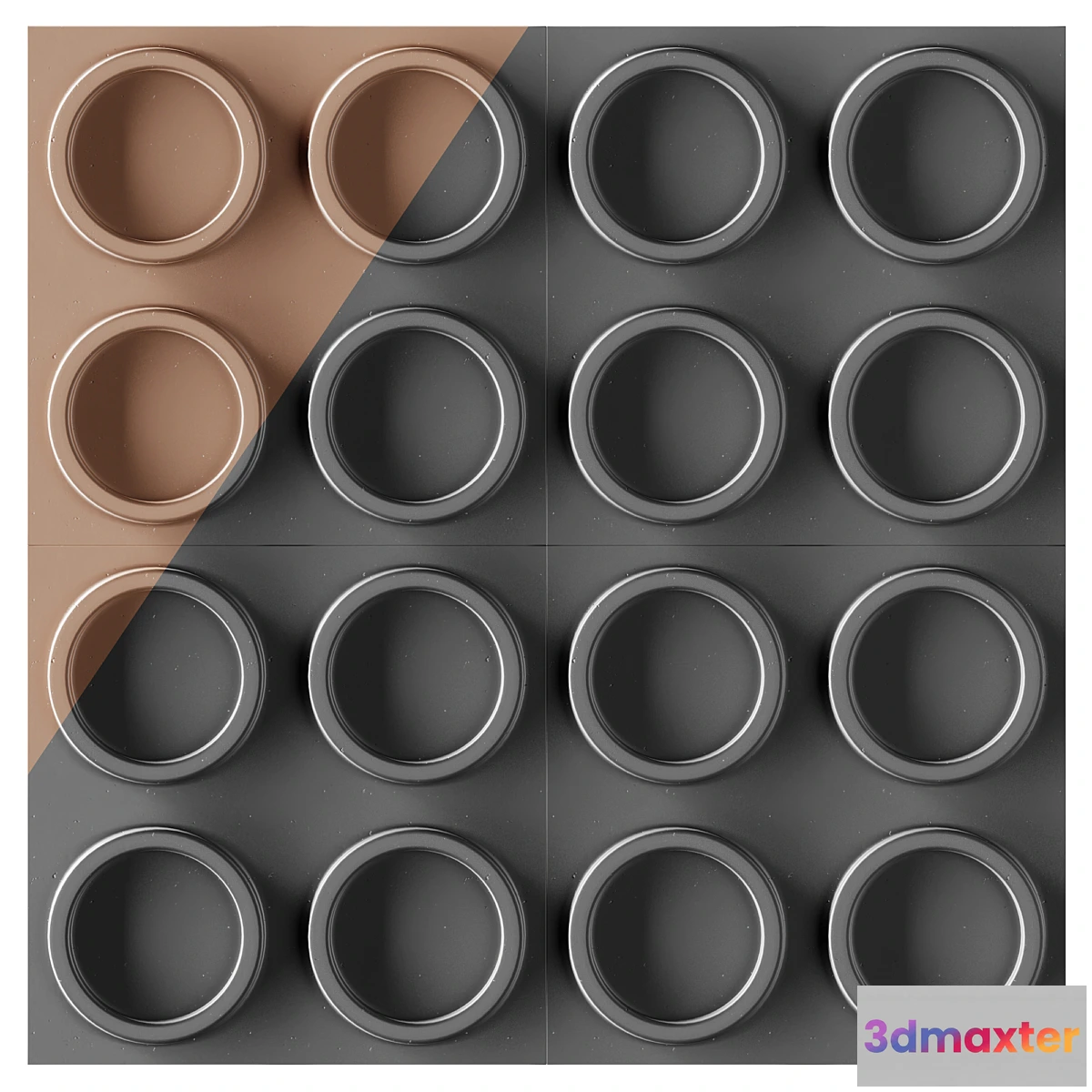 705142 - 3d panel RINGS