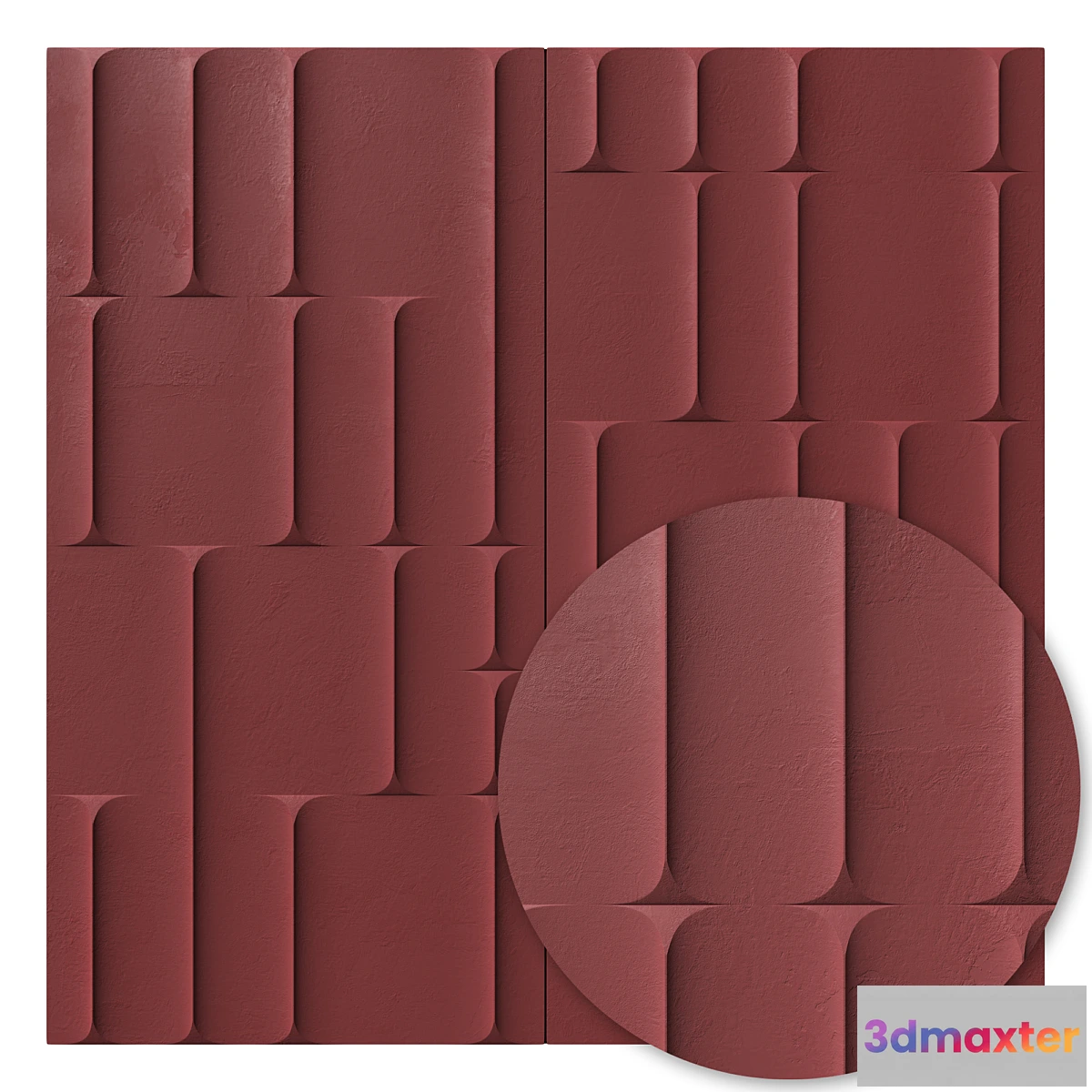 705148 - Decorative panel Inkiostro Bianco MOTIVO