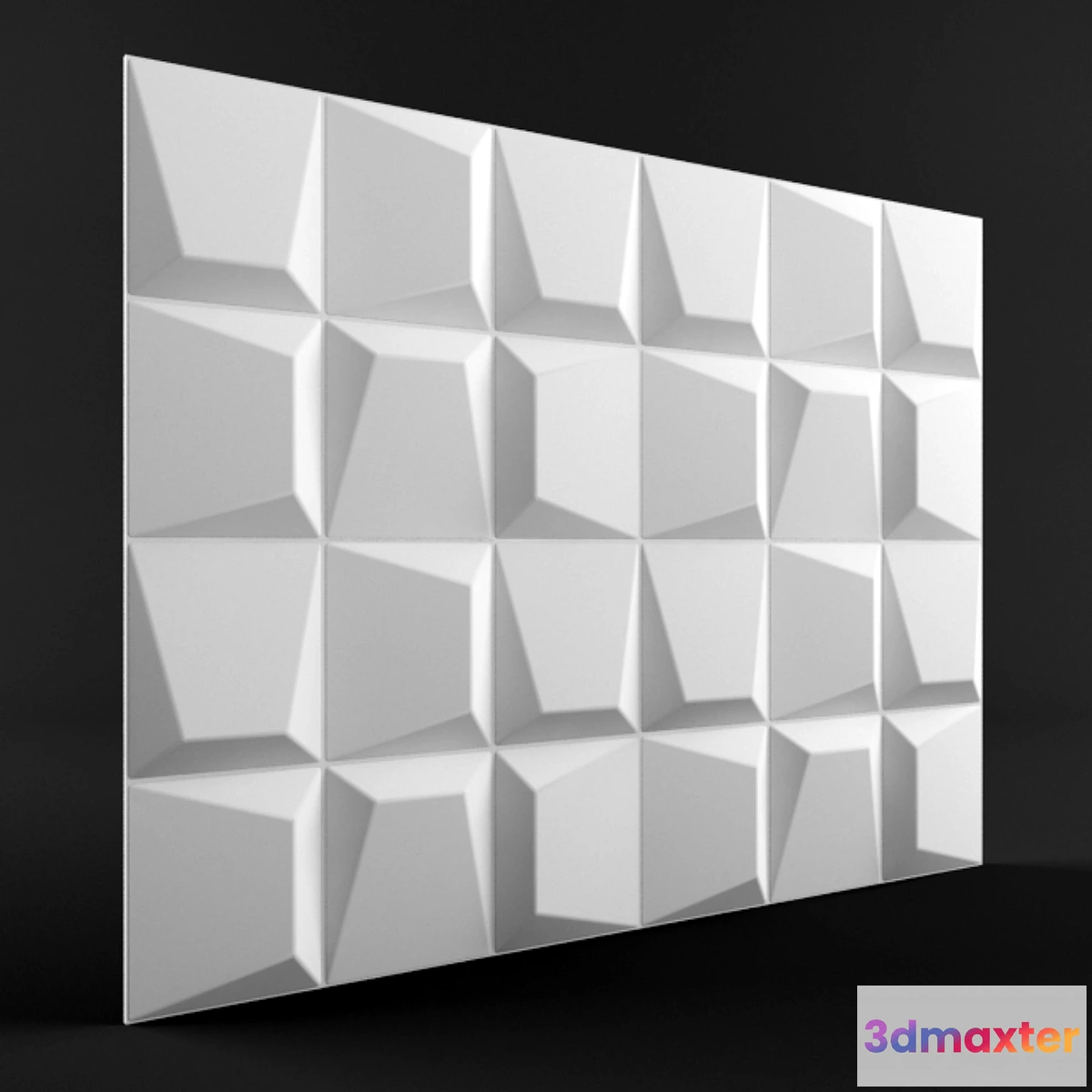 806234 - Mosaic 3D panel (bamboo) - No.2