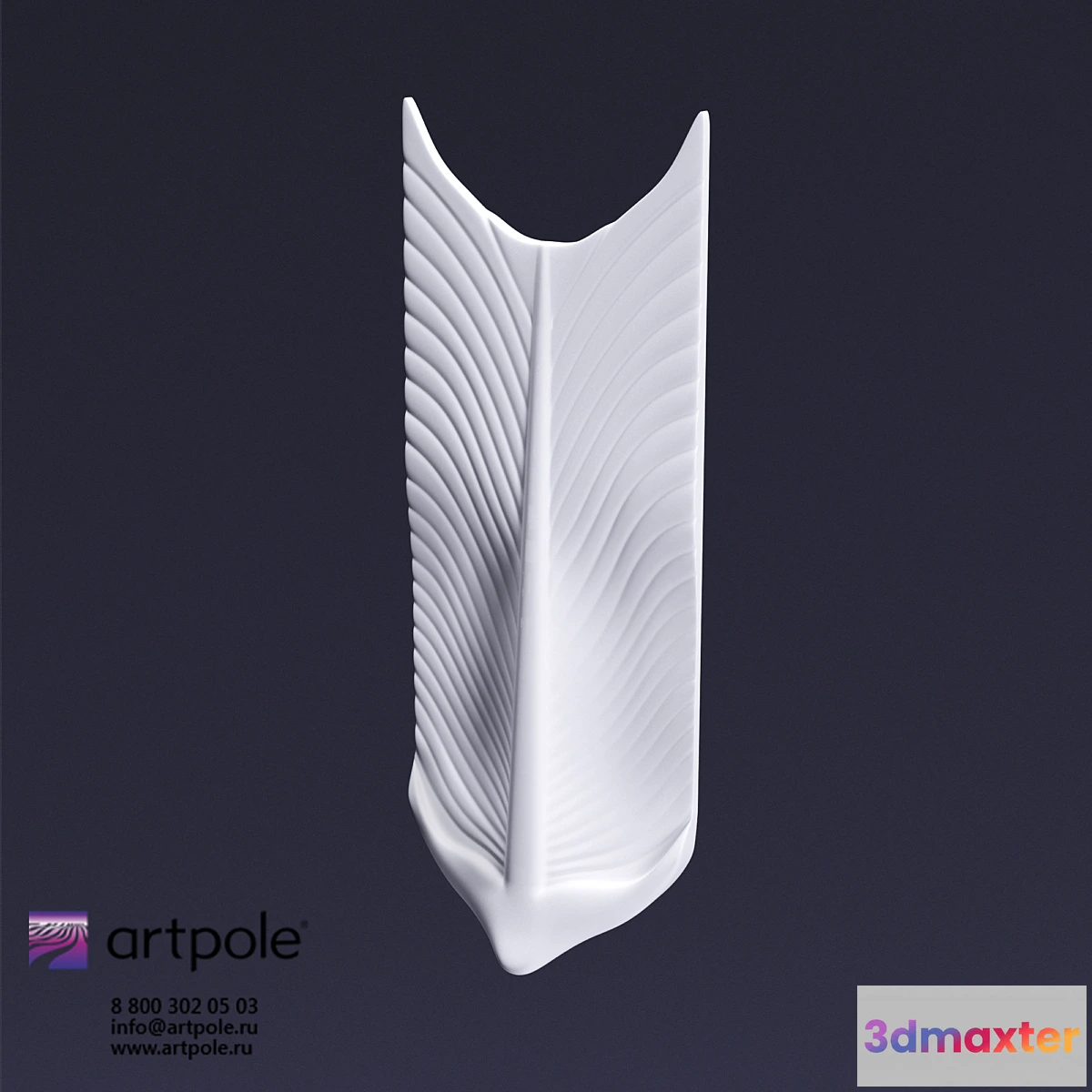 814336 - Artpole Elementary PERO 3D gypsum panel