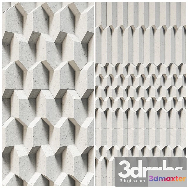 916518 - 3d panels giovanni barbieri trifaces