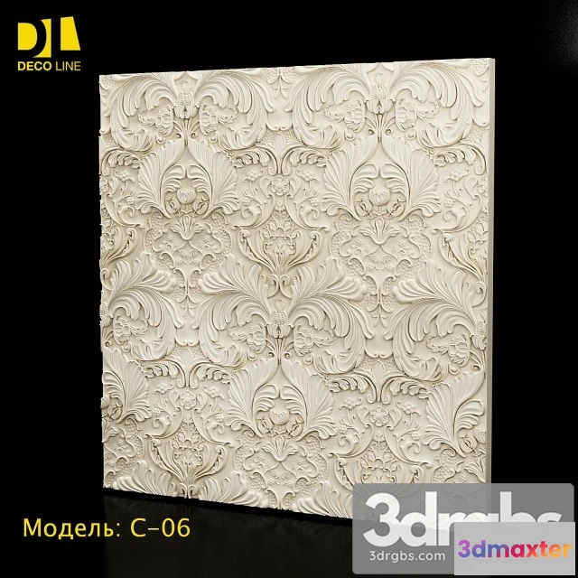 916536 - 3D Wall Panel
