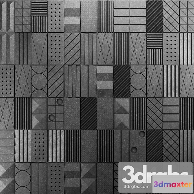 916538 - 3d wall tiles maioliche di pietra by lithea