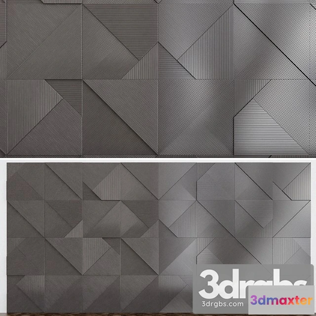 916564 - Alivio stripes 3d gypsum panels