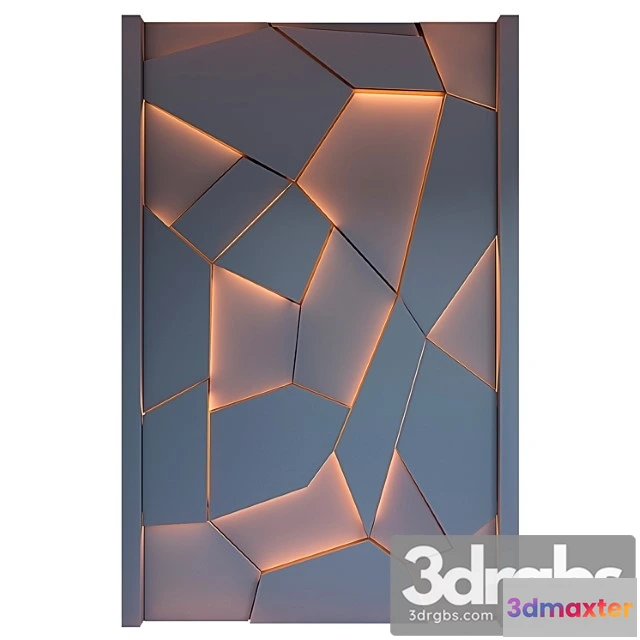 916658 - Decorative Wall Panel C Podsvetkoy 031