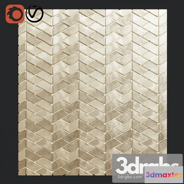 916752 - Gravity Aluminium Trace Gold 221×281