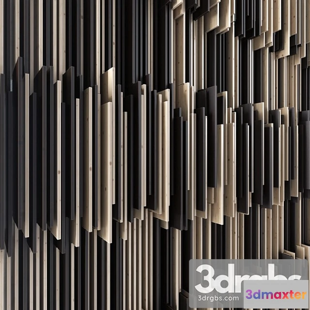 916880 - Parametric Wooden Panel Strokes