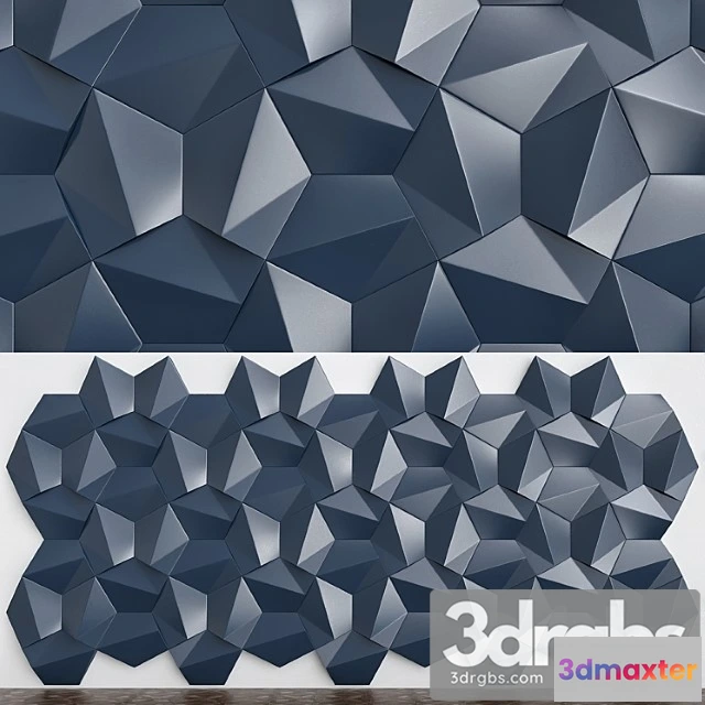 916888 - Plaster 3d panels alivio adamant series