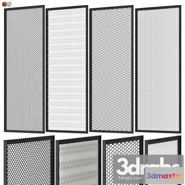 916908 - Set of Decorative Panels In The Loft Style 03