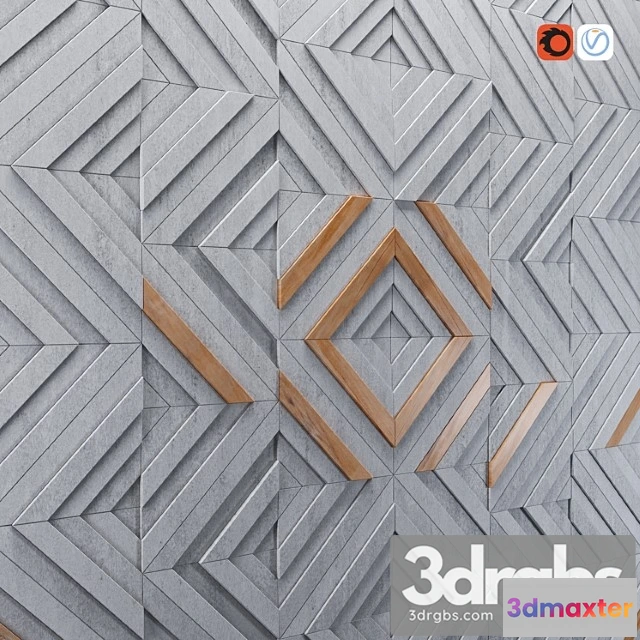 916966 - Tonk gama decor wood panel