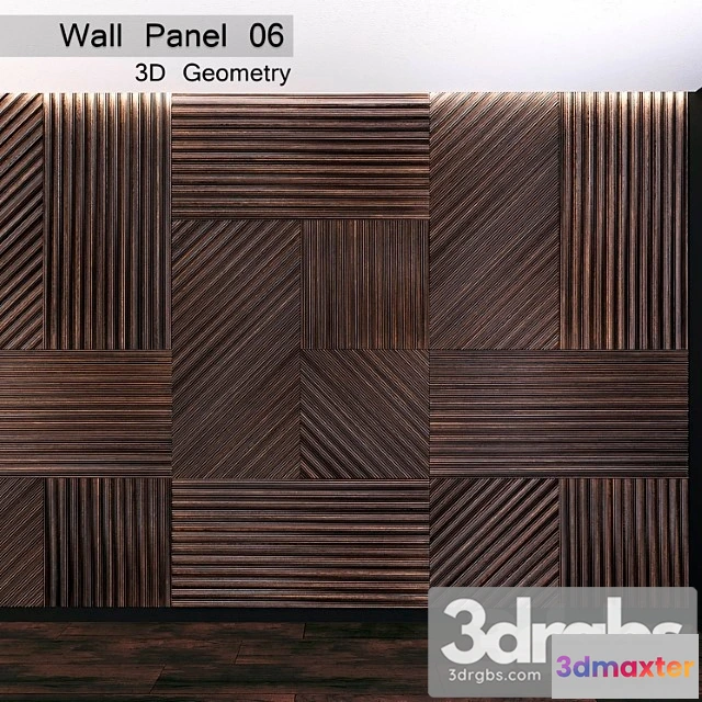 916994 - Wall panel 06. 3d geometry