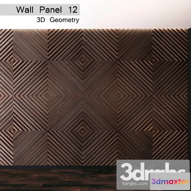 917010 - Wall panel 12. 3d geometry