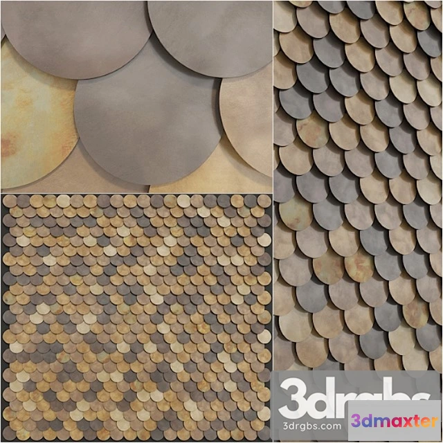 917100 - Wall panels circle wall - de castelli