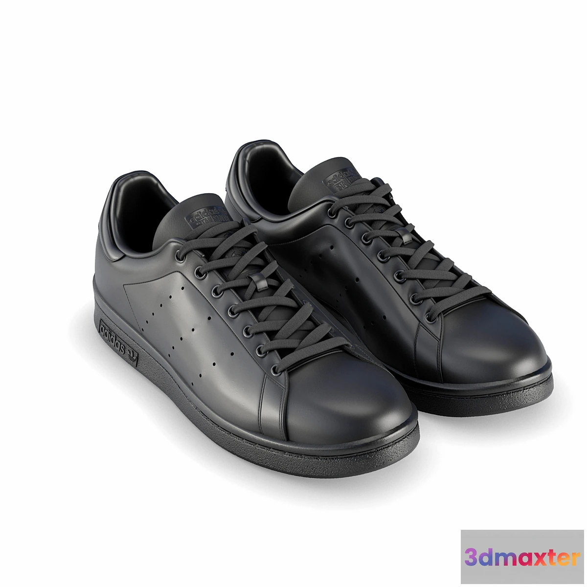 590850 - adidas stan smith black