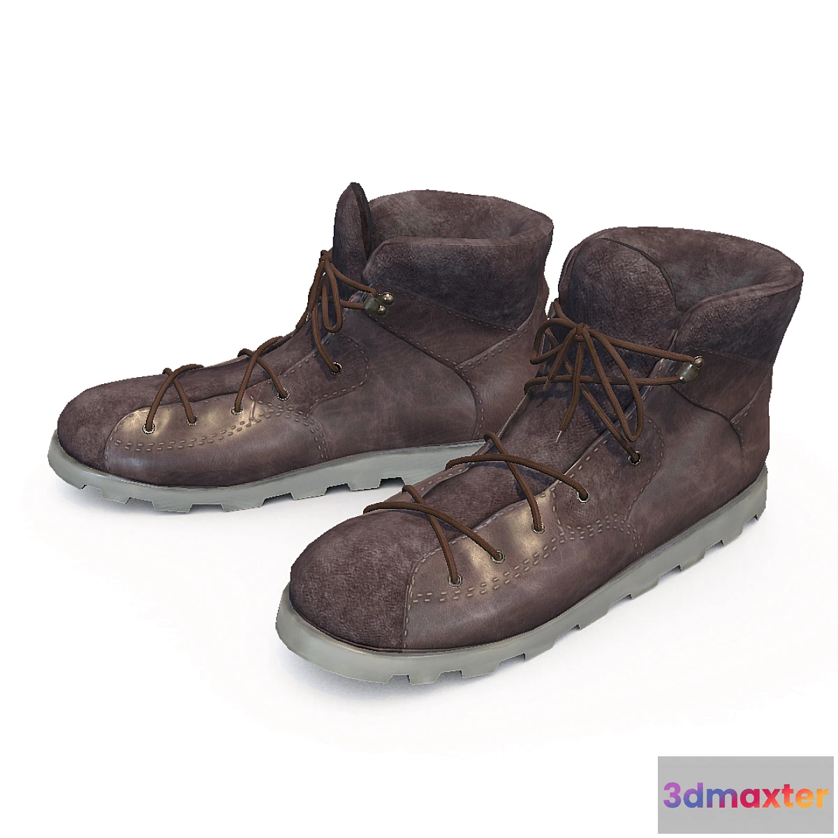 637941 - Boots Low-Poly