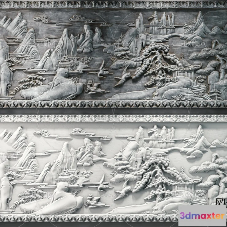 1243128 - RELIEF - VRAY  CORONA - 3D MODEL - 2688