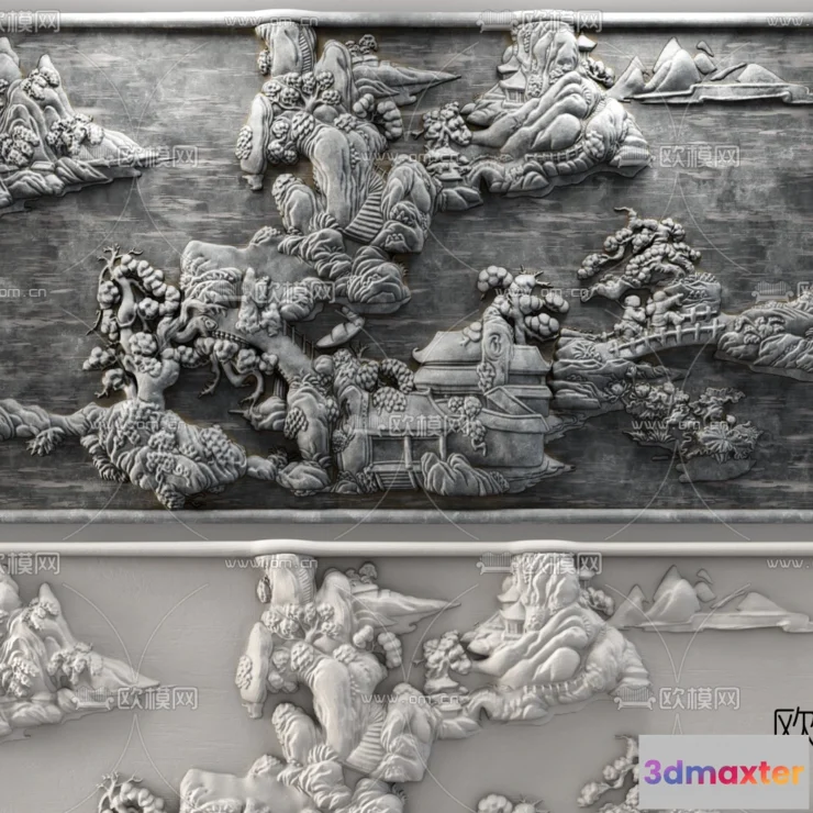 1243130 - RELIEF - VRAY  CORONA - 3D MODEL - 2689