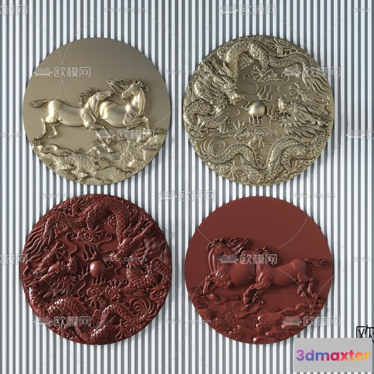 1243146 - RELIEF - VRAY  CORONA - 3D MODEL - 2697