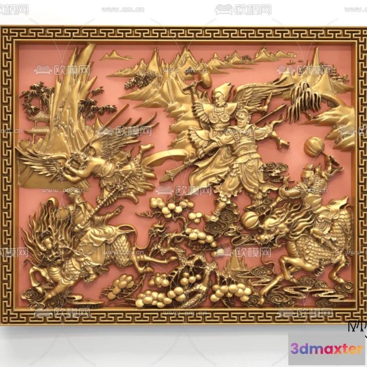 1243218 - RELIEF - VRAY  CORONA - 3D MODEL - 2733