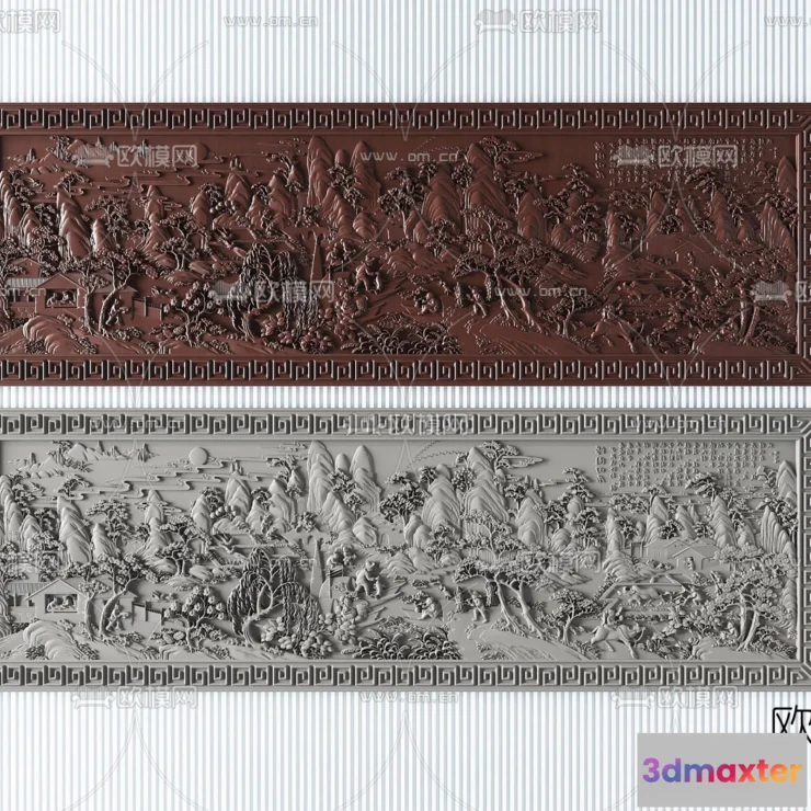 1243232 - RELIEF - VRAY  CORONA - 3D MODEL - 2740