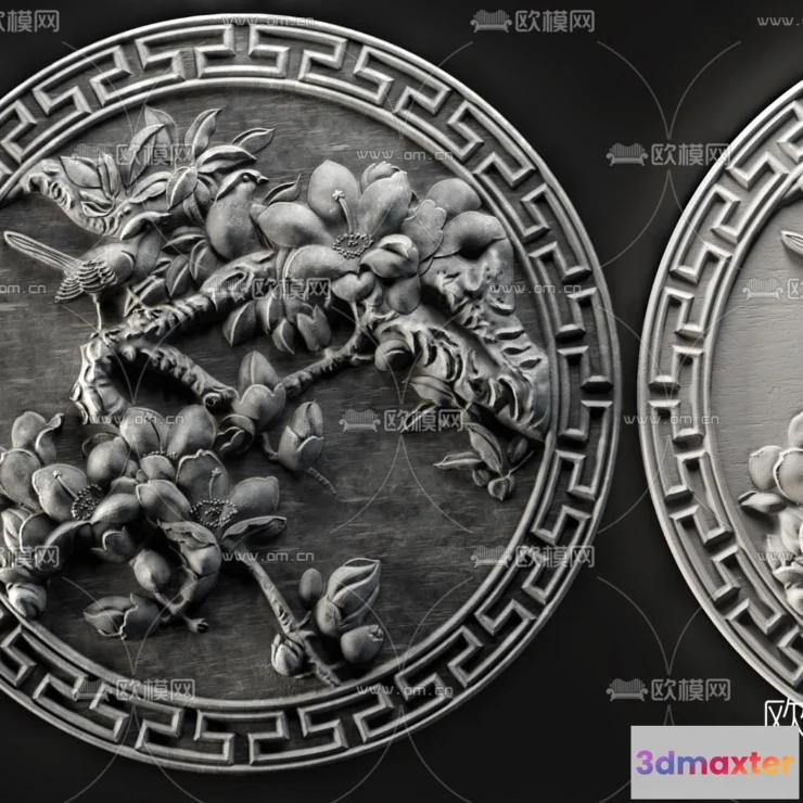 1243234 - RELIEF - VRAY  CORONA - 3D MODEL - 2741