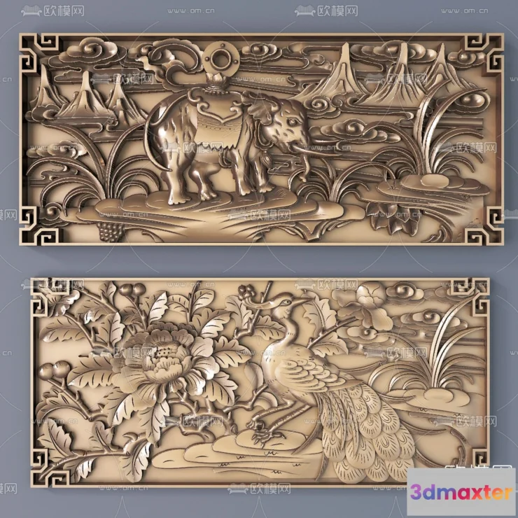 1243252 - RELIEF - VRAY  CORONA - 3D MODEL - 2750