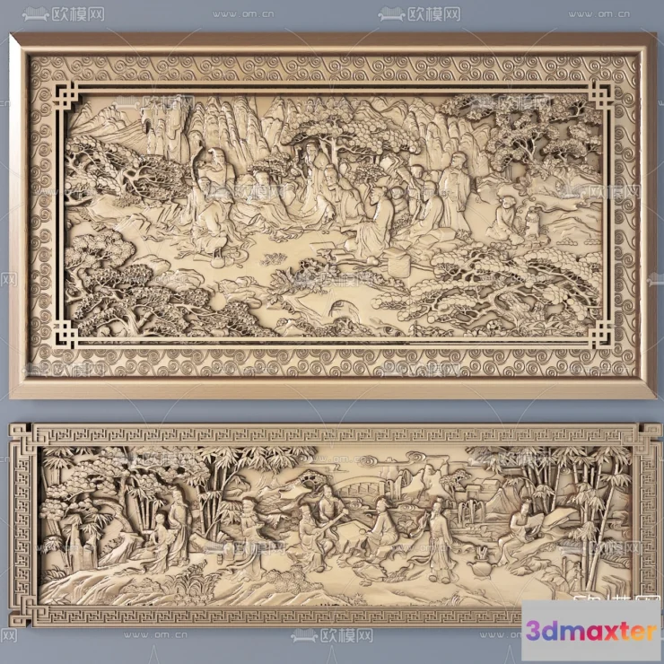 1243282 - RELIEF - VRAY  CORONA - 3D MODEL - 2765