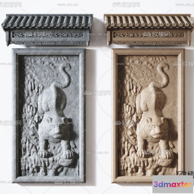 1243284 - RELIEF - VRAY  CORONA - 3D MODEL - 2766