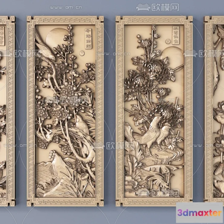 1243292 - RELIEF - VRAY  CORONA - 3D MODEL - 2770