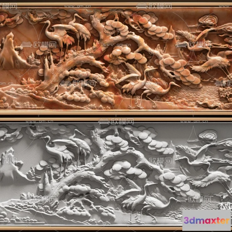 1243302 - RELIEF - VRAY  CORONA - 3D MODEL - 2775