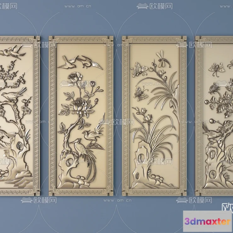 1243306 - RELIEF - VRAY  CORONA - 3D MODEL - 2777