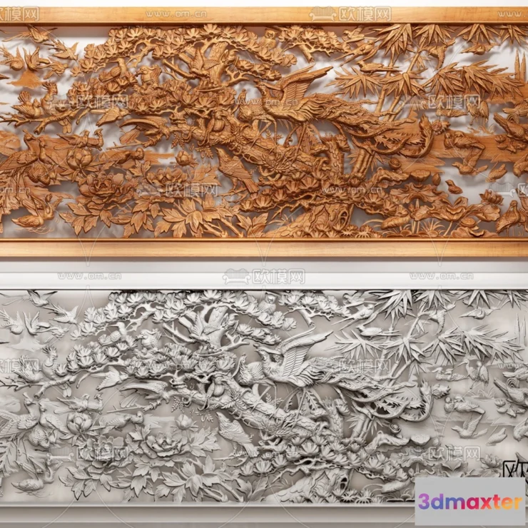 1243356 - RELIEF - VRAY  CORONA - 3D MODEL - 2802