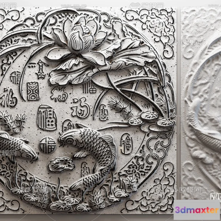 1243364 - RELIEF - VRAY  CORONA - 3D MODEL - 2806