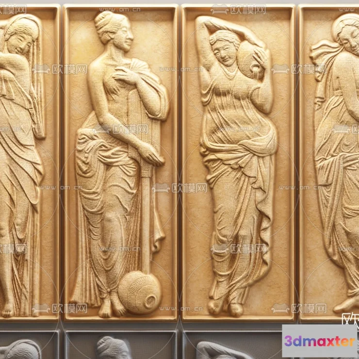 1243382 - RELIEF - VRAY  CORONA - 3D MODEL - 2815