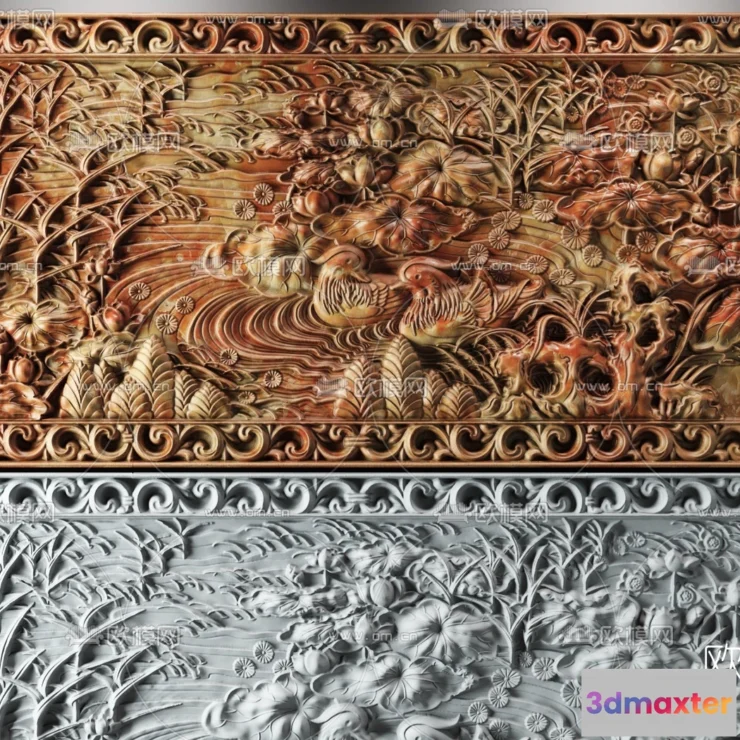 1243396 - RELIEF - VRAY  CORONA - 3D MODEL - 2822