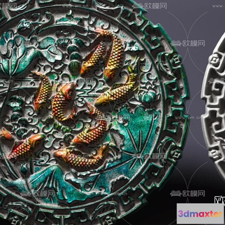 1243398 - RELIEF - VRAY  CORONA - 3D MODEL - 2823