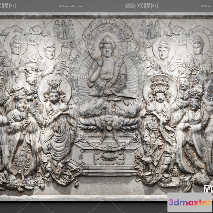 1243410 - RELIEF - VRAY  CORONA - 3D MODEL - 2829