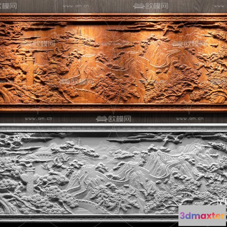 1243426 - RELIEF - VRAY  CORONA - 3D MODEL - 2837