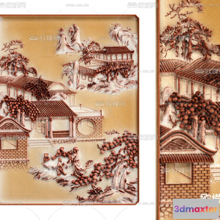 1243428 - RELIEF - VRAY  CORONA - 3D MODEL - 2838