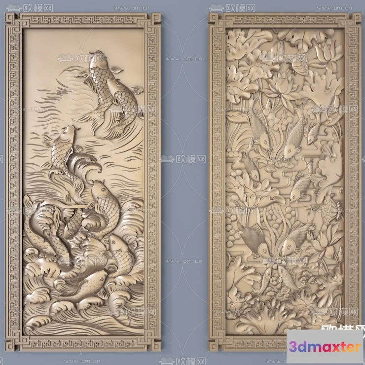 1243440 - RELIEF - VRAY  CORONA - 3D MODEL - 2844