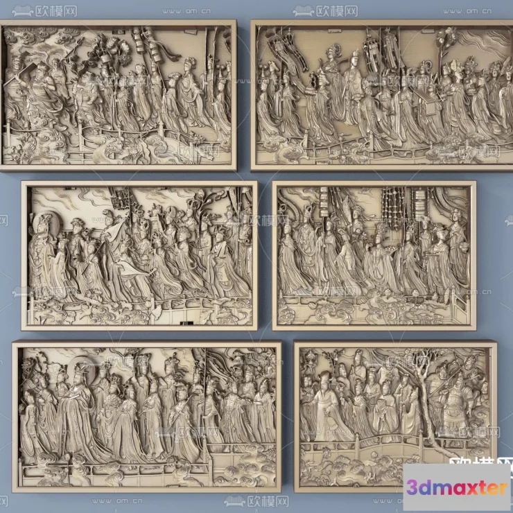 1243446 - RELIEF - VRAY  CORONA - 3D MODEL - 2847